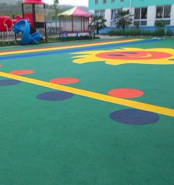 天健EPDM塑胶地面的特点与应用